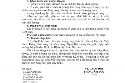 báo cáo tình hình thực hiện công tác đấu tranh phòng, chống âm mưu, hoạt động “diễn biến hòa bình” trên lĩnh vực tư tưởng, văn hóa năm 2019